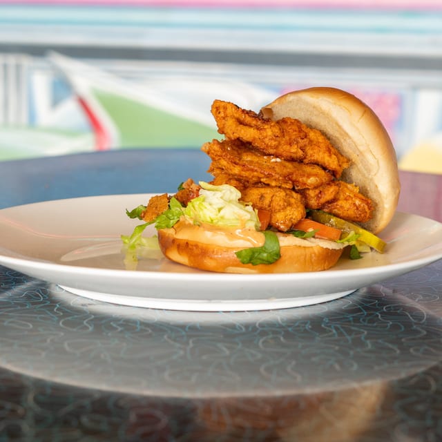 Crispy Chicken Sandwich.