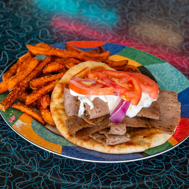 Gyros Sandwich.